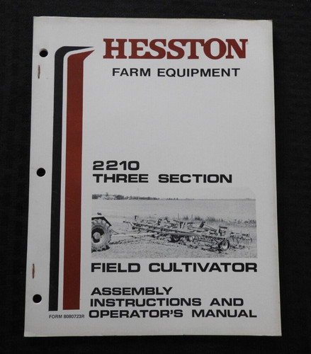 Véritable hesston 2210 trois - véritable,