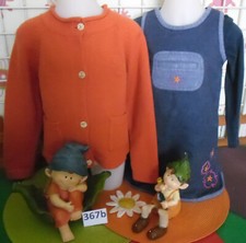 lot 9 vêtements enfant 3 ans fille,robe,sweat,gilet,jean,pull,pantalon,s-pull ..