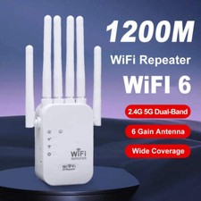 1200Mbps Wireless WiFi Repeater WIFI Range Extender WiFi Signal Booster 2.4G 5G