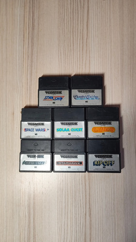 Lot jeux vectrex cge - lot, mb/cge
