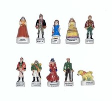 Série complète de 10 fèves Sissi II 2000