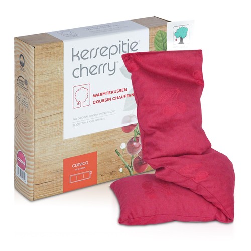 Coussin aux noyaux cerise - coussin,