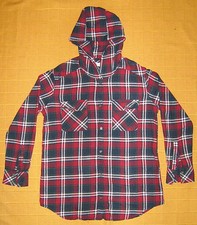 IMPORT USA Très belle CHEMISE/Surchemise à CAPUCHE Hoodie 8-10 ans