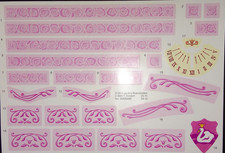 PLAYMOBIL 5142 - 30 82 6482 - Planche complète de stickers - Neuve -