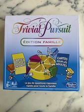 JEU TRIVIAL PURSUIT édition Famille  complet HASBRO 2017