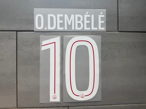 Flocage dembele psg home - dembele,