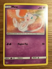 Carte pokémon rare - mew, 32/68