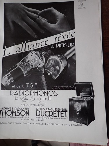 Radio phono ducretet - ducretet, +