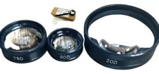 Pack combiné double objectif asphérique 20D 90D 78D et 4 lentilles gonio miroir