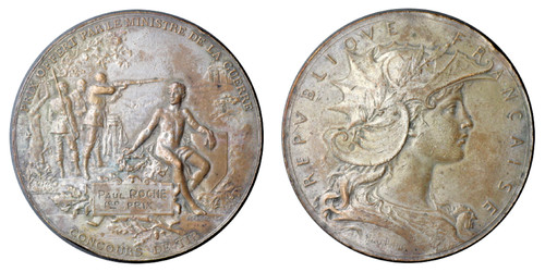 Medaille tir attribuée - medaille, de