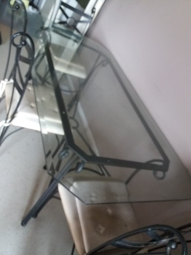 Table verre salle manger - table, +
