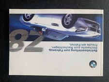 BMW Z8 Owners Manual GERMAN