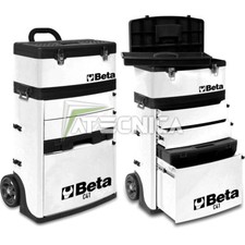 Trolley Beta C41H W Chariot porte-outils à deux modules superposables Blanc