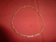 CHAINE HOMME EN PLAQUE OR MAILLE CHEVAL