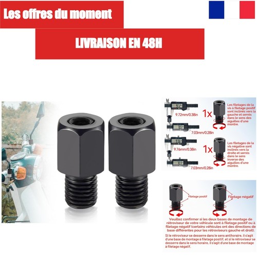 Adaptateurs rétroviseur m8 - adaptateurs,