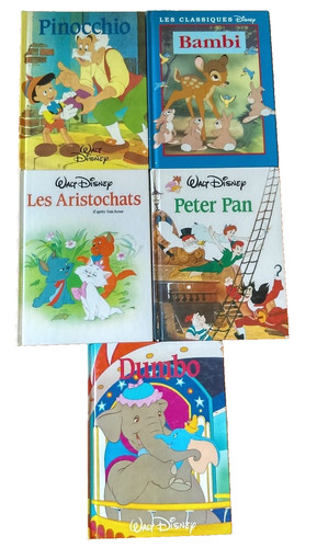 Lot livres contes walt - livres,