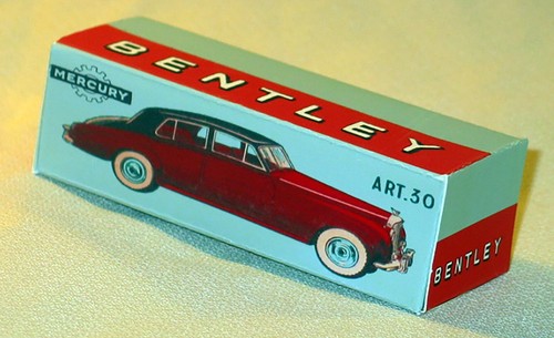 Mercury bentley boite - 30, repro
