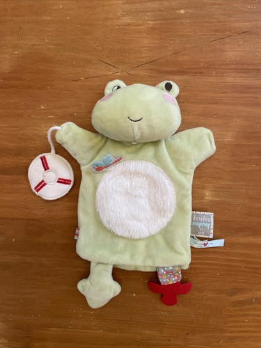 Doudou plat marionnette