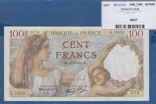 TOP QUALITÉ !!!  BILLET DE 100 FRANCS SULLY 13 3 1941 NEUF !!!