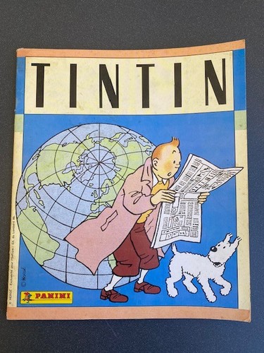 Panini incomplet album tintin - panini,