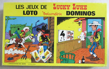 Jeu Volumetrix Loto Dominos Les Jeux de Lucky Luke Réf. 7001 Dargaud 1984