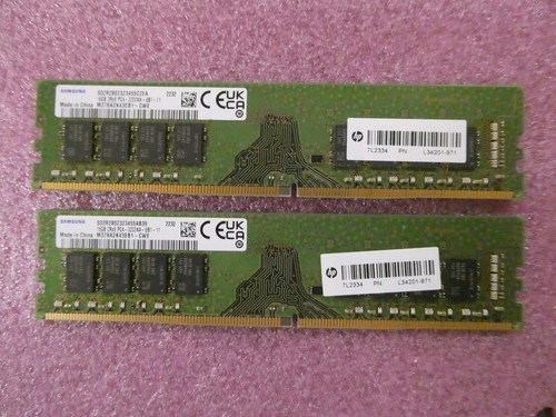 Lot barrettes ram - de, ddr4