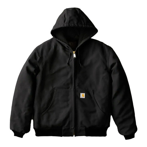 Veste noire isolée flanelle
