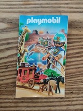 Playmobil, ancien mini catalogue 2009, Egyptiens, Far West, diligence, Vintage