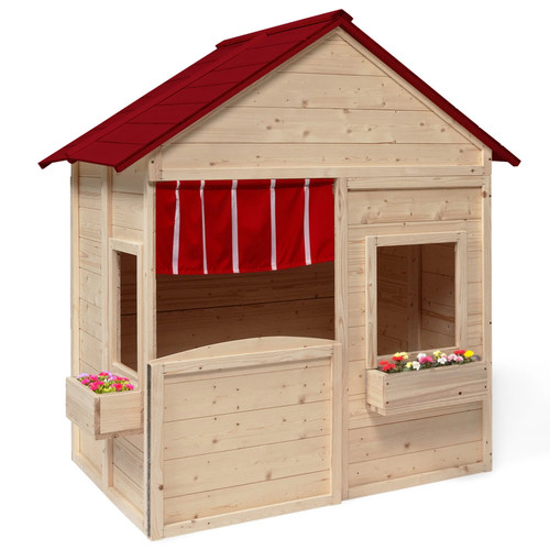 Maisonnette enfant bois - enfant, en