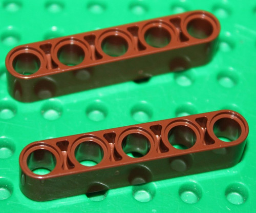 Lego technic redbrown liftarm - lego,