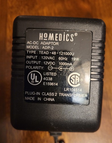 Homedics adp dc power - ac-dc,