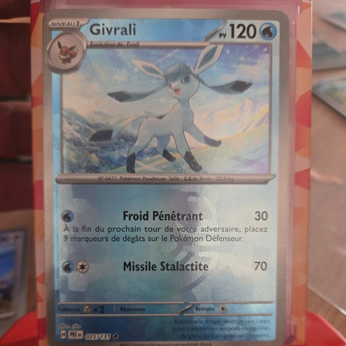 Carte pokemon givrali - carte,