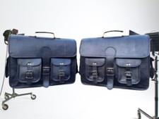 Sacoche De Moto En Cuir De