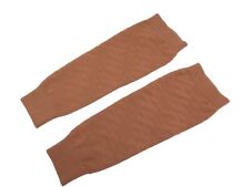 NEUF GUETRES POUR JAMBES HERMES EN LAINE MARRON LOGO H NEW WOOL LEG WARMERS