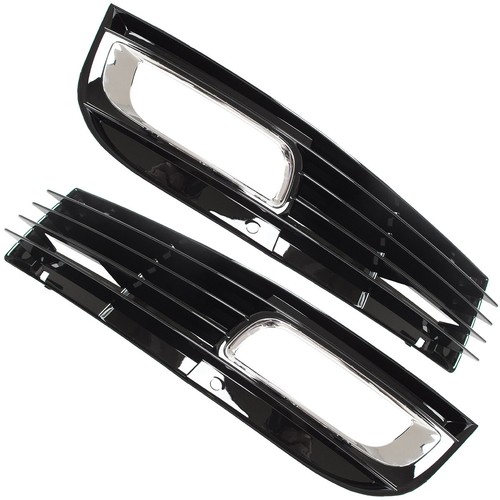 Grille pare chocs noir avant - grille,