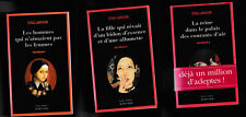 Lot complet Trilogie Millénium EO Stieg Larsson polar punk thriller scandinave