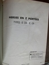 Someca herse en Z portée -