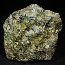 Grenat Demantoide - Vera Cruz - Mexique - 7 x 6,5 cm