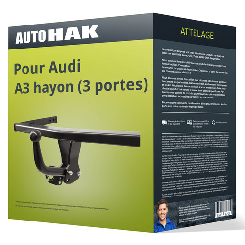 Attelage pour audi hayon 3 - attelage, a3