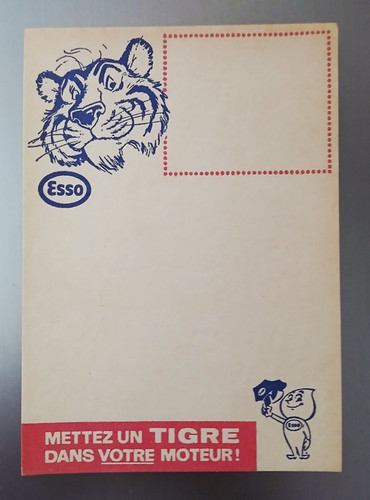 Bloc note esso années - bloc,