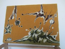  TAPISSERIE   murale en laine  création moderne unique   Yves  Marion 
