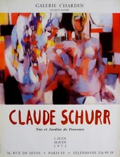 Claude SCHURR / Affiche
