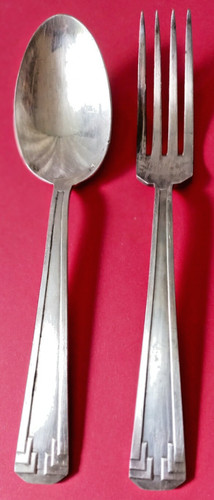 Cuiller fourchette en - et,