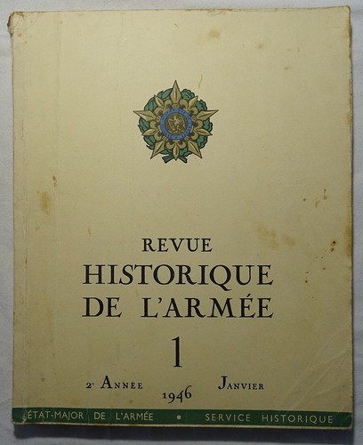 Revue historique armée - historique, l'armée
