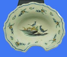 PLAT à BARBE XVIII  NEVERS  - oiseaux   