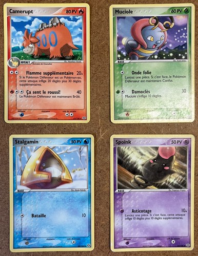 Lot cartes pokémon ex - lot,