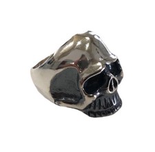 Bague Tête De Mort En Argent