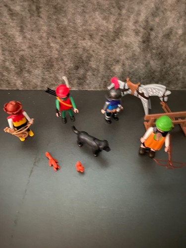 Lot playmobil medieval - lot,