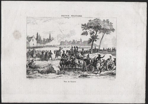1837 gravure originale prise - gravure,