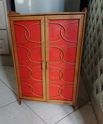 Ancienne armoire poupée - ancienne,
